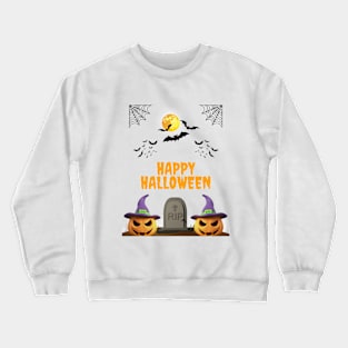 happy halloween Crewneck Sweatshirt